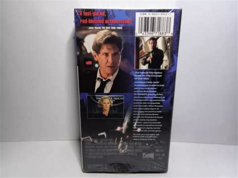 AIR FORCE ONE VHS 1998 Harrison Ford Gary Oldman Glenn Close