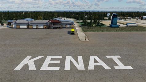 Scenery Review Paen Kenai Municipal Airport Alaska By Northern Sky