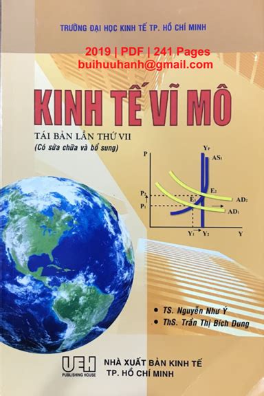 Kinh Tế Vĩ Mô NXB Kinh Tế 2019 Nguyễn Như Ý 241 Trang Sách Việt Nam