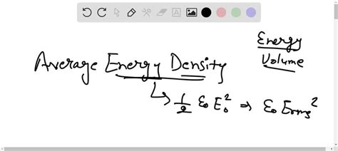 Solved When A Plane Electromagnetic Wave Travels In Vacuum The Average