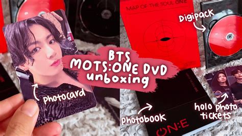 Bts Map Of The Soul One Dvd Unboxing ️ 방탄소년단 Mots One 언박싱 Youtube