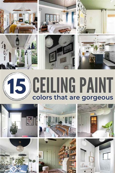 Best Paint For Your Ceiling (Best Ceiling Paint Colors) - The Heathered ...