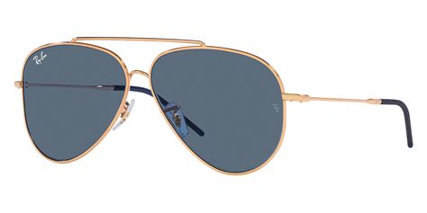 Ray Ban Aviator Reverse Rbr S A Rose Gold Sunglasses