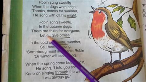 Robin Poem YouTube