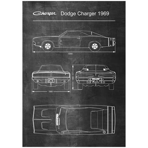 Plakat Dodge Charger Niska Cena Na Allegro Pl