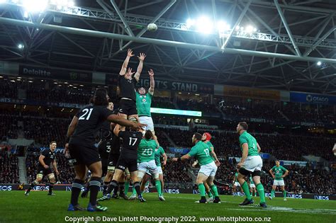 Steinlager Series Rugby Nz All Blacks V Ireland 9 July 2022 Dave