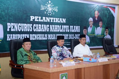 Bupati Kasmarni Ucapkan Selamat Dan Taniah Kepada Pengurus Cabang Nu