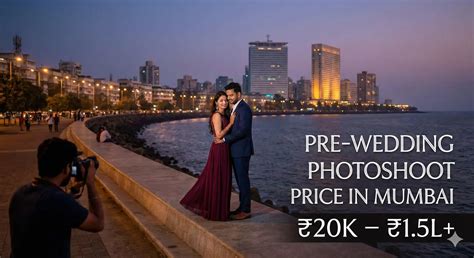 pre wedding photoshoot price  mumbai  cost guide rsk