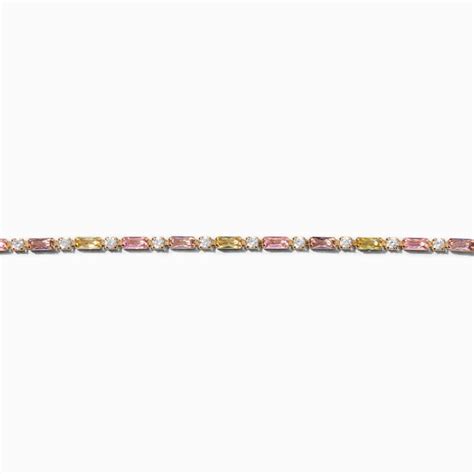 Pastel Cubic Zirconia Choker Necklace Claires Us