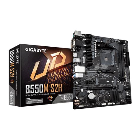 Mainboard เมนบอร์ด Am4 Gigabyte B550m S2h