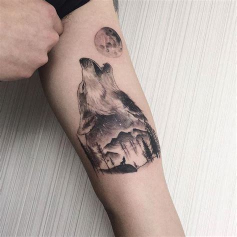 101 Mejores Ideas De Tatuajes De Lobos Y Sus Significados TOP 2019