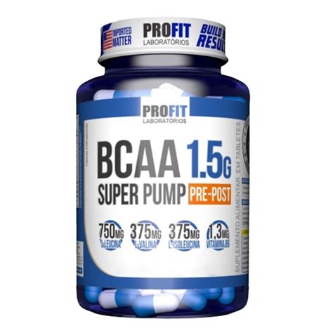 Bcaa 6 0G Super Pump 60 Tabletes Pro Fit ProFit