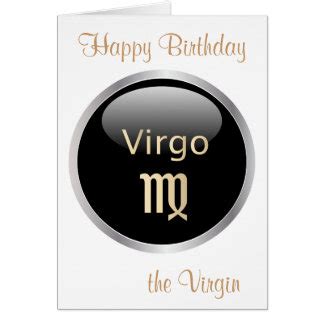 Virgo Birthday Cards | Zazzle