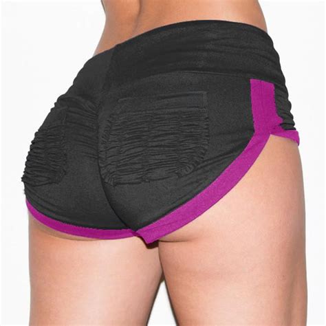 Designers Pocket Quick Dry Push Up Shorts For Women Fitness Wanahavit