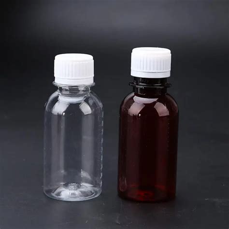 100ml Plastic PET Bottle With Scale Packing Sample Bottle Small Bottle