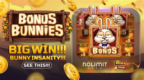 Jackpot In The Hole At Bonus Bunnies Nolimit City B W