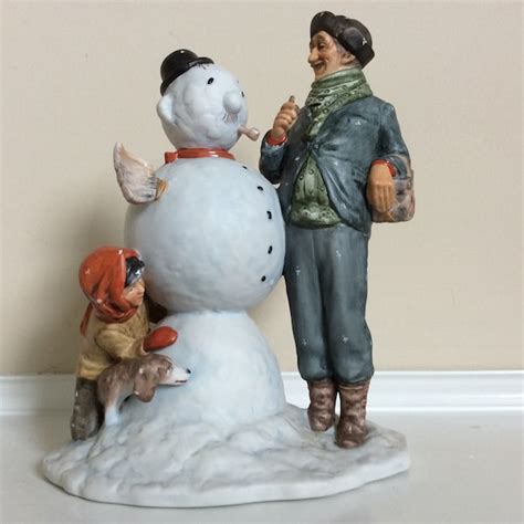 Four Seasons Figurine Norman Rockwell - Etsy