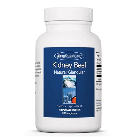 Willner Chemists Allergy Research Group Kidney Beef By Allergy