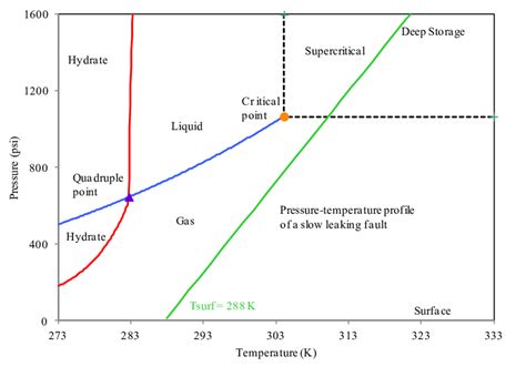 CO2 Phase Change Diagram