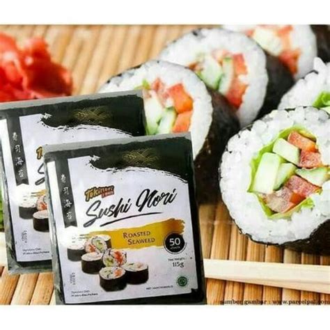 Jual Tokinori Sheet Yaki Sushi Nori Rumput Laut Roasted Halal