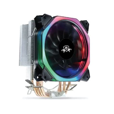 Hf 400 Rgb Cpu Cooler Heatsink Fan 6 Pipe Cylinder With Rgb