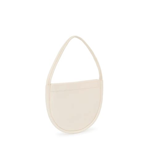 Bolso De Hombro De Piel Beige TOUS Miranda TOUS