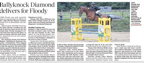 Leinster Showjumping Mervue Press