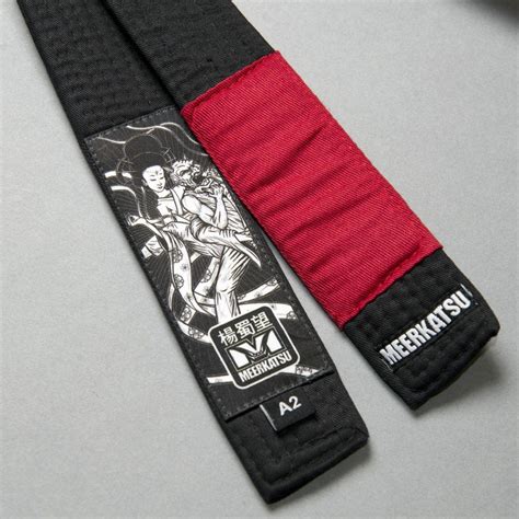 Meerkatsu Heavenly Obi Brazilian Jiu Jitsu Belt Black Meerkatsu