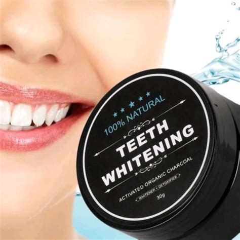 Teeth Whitening Activated Charcoal G White Teeth Oral Care Charcoal