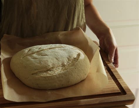 Roasted Garlic And Rosemary Sourdough Bread Through The Wildwood