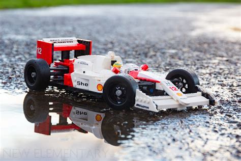 LEGO Icons Review 10330 McLaren MP4 4 Ayrton Senna New Elementary