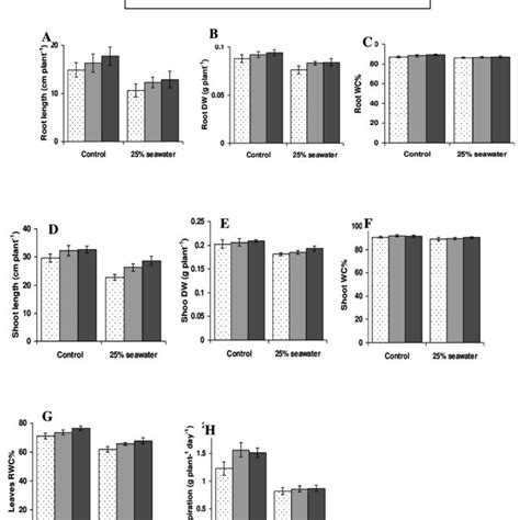 Effect Of Different Concentrations 00 05 And 1 Mm Of Salicylic