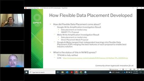 ocp storage tech talks open compute project foundation