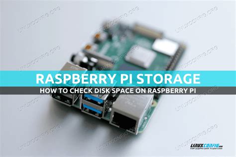 How To Check Disk Space On Raspberry Pi Linux Tutorials Learn Linux