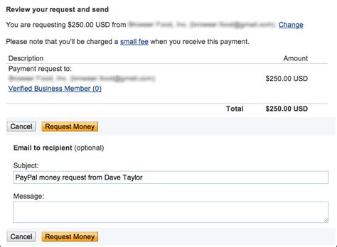 How Do I Request A Payment Via Paypal Ask Dave Taylor