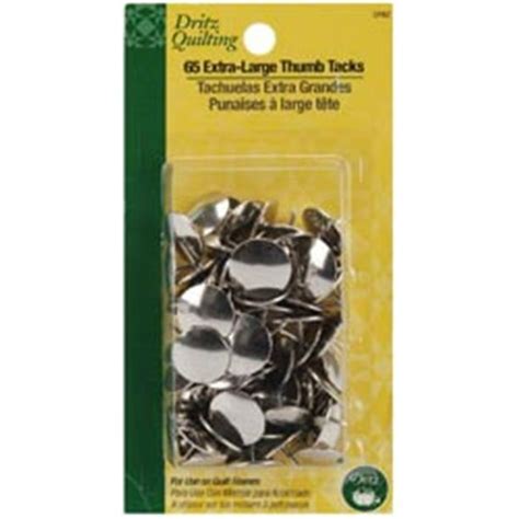 Dritz Quilting Extra Large Thumb Tacks 65pk