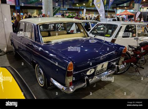 Seat Retro Malaga Andalusia Spain Stock Photo Alamy