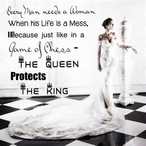 Chess Queen Protects King Quotes