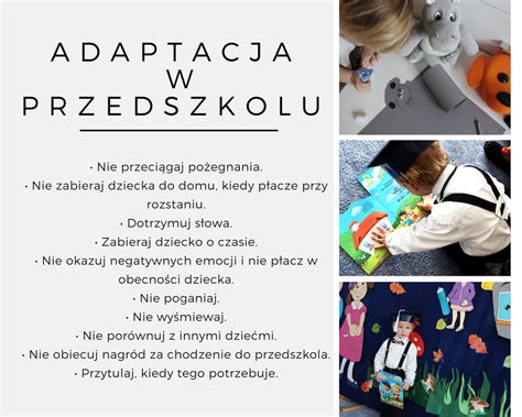 Adaptacja w przedszkolu jak pomóc dziecku przetrwać ten trudny czas