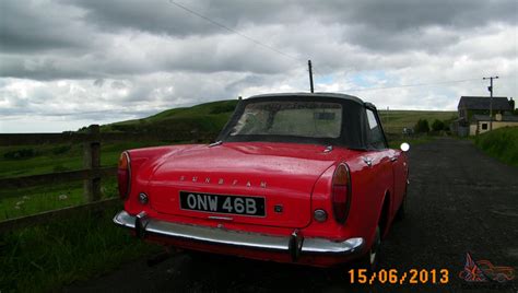 Red Sunbeam Alpine Series 4 1600cc