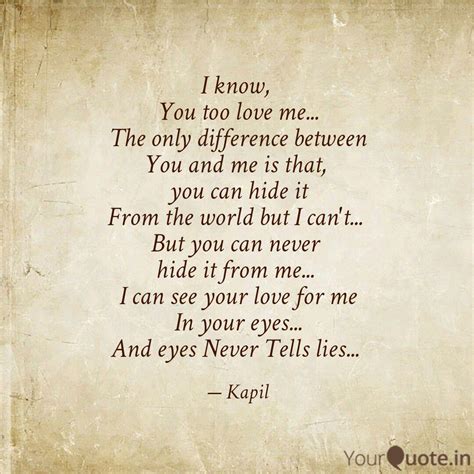 Love Between You And Me Quotes - Quotes for Mee