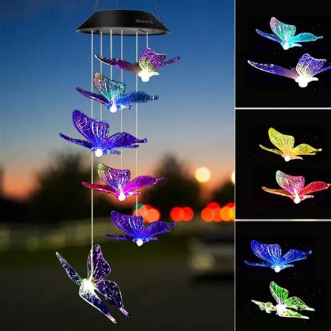 LUMIÈRES COLIBRI DEL suspendues changeantes de couleur solaires jeu