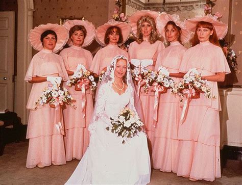 15 Ridiculous Vintage Bridesmaids Dresses That Show Just How Much Time