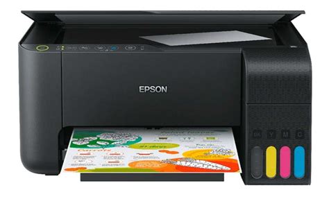 Impresora A Color Multifunción Epson Ecotank L3150 Con Wifi 110v 220v