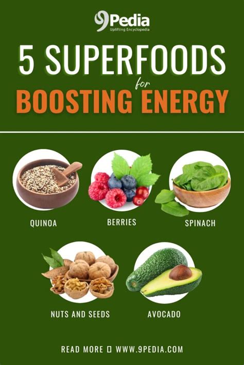 Top 5 Superfoods For Boosting Energy Energy Boosting Foods