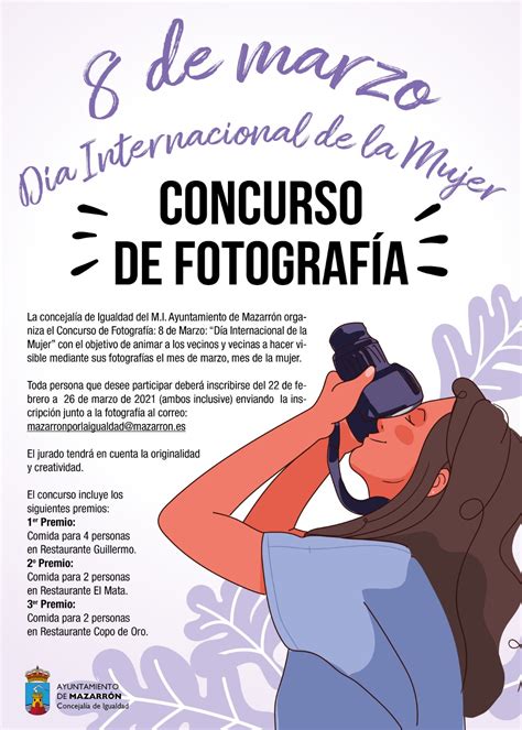 Bases Concurso De Fotograf A De Marzo D A Internacional De La Mujer