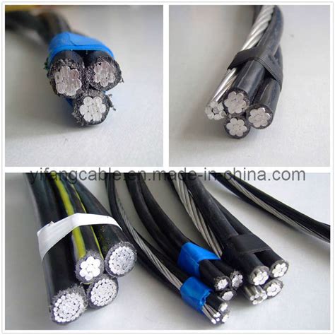 Service Drop XLPE Insulated 2 0 AWG Aerial Bundled Aluminum Cable