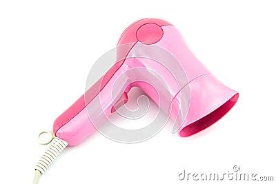 Pink Hair Dryer Royalty-Free Stock Photo | CartoonDealer.com #52591965