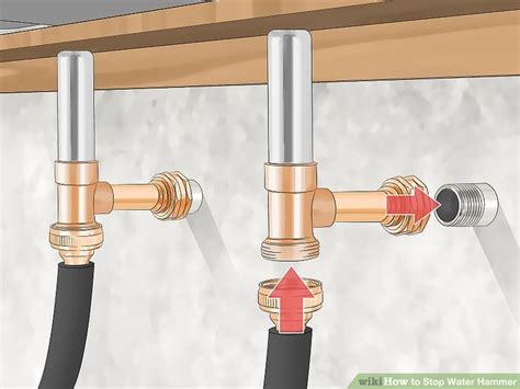 3 Easy Ways To Stop Water Hammer Wikihow