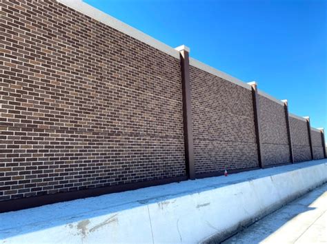 Absorptive Noise Barrier Systems Durisol Noise Barriers